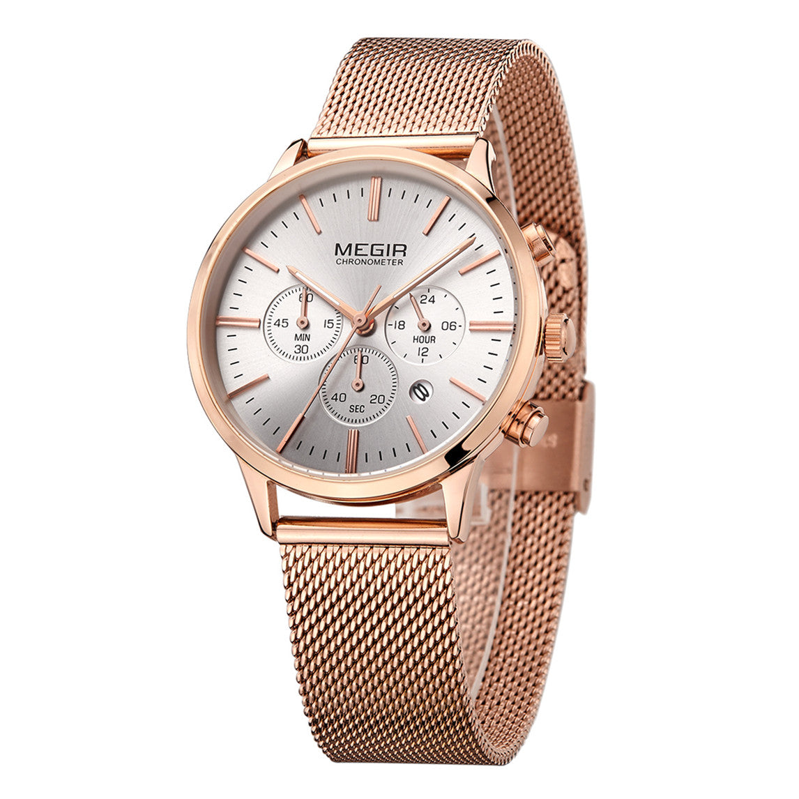 MEGIR Brand Luxury Women Watches Fashion Quartz Ladies Watch Sport Relogio Feminino Wristwatch Waterproof Dress Clock 2011
