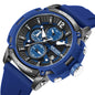 MEGIR Fashion Military Watch for Men Top Luxury Sport Quartz Chronograph Waterproof Male Clock Wristwatch Silicone Reloj Hombre 2208