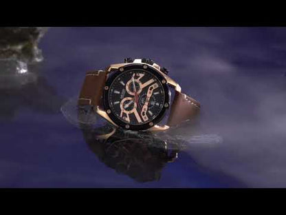 MEGIR Luxury Watch Men Military Sports Watches Leather Quartz Casual Chronograph Man WristWatch? Waterproof Date Clock 2120