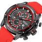 MEGIR Mens' Watches Luxury Fashion Military Sport Watch for Man Waterproof Luminous Silicone Quartz Wrist Watch Clock 2211