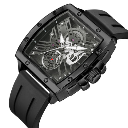 RUIMAS Luxury Fashion Men Sports Quartz Wrist Watches Waterproof Luminous Large Dial Casual Wristwatch Silicone Montre Homme