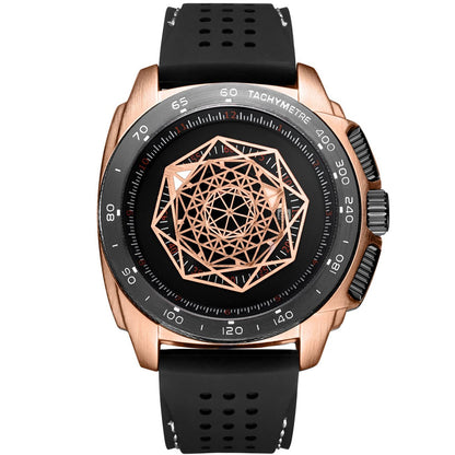 RUIMAS Men Silicone Band Quartz Casual Wrist Watches Large Dial Sport Military Watch Clock Luminous Waterproof Relogio Masculino