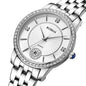 RUIMAS Luxury Women's Wrist Watch Top Brand Fashion Diamond Ladies Quartz Watches Stainless Steel Female Clock Reloj Mujer 556