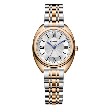 RUIMAS Luxury Women Watch Fashion Ladies Quartz Watches Waterproof Stainless Steel Casual Business Wrist Watch Female Clock 593