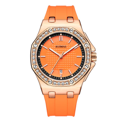 RUIMAS Women Bracelet Quartz Watches Luxury Fashion Ladies Diamond Large Dial Female Elegant Wristwatches Clock Montre Femme