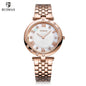 RUIMAS Ladies Wrist Watch Stainless Steel Luxury Quartz Women Watches Waterproof Female Dress Clock Bracelet reloj mujer 6749