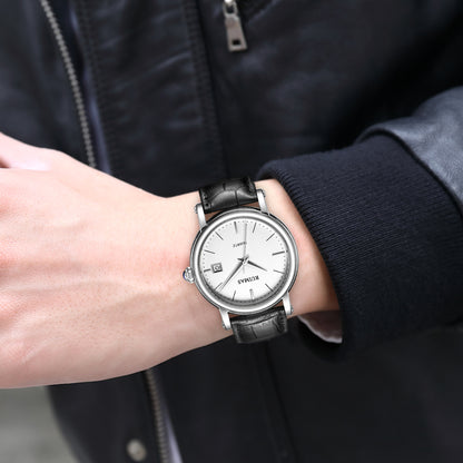 RUIMAS Fashion Mens Quartz Watches Sapphire Sport Wristwatch Waterproof Large Dial Business Casual Watch Clock Montre Homme
