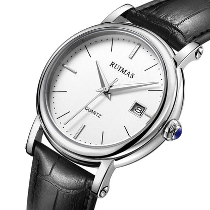 RUIMAS Fashion Mens Quartz Watches Sapphire Sport Wristwatch Waterproof Large Dial Business Casual Watch Clock Montre Homme