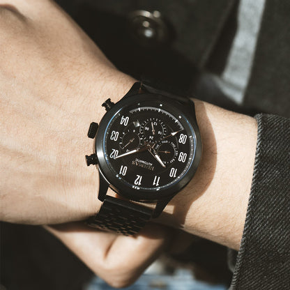 RUIMAS Watch Men Automatic Mechanical Watches Stainless Steel Luminous Business Wristwatch Top Brand Luxury Male Clock 6785