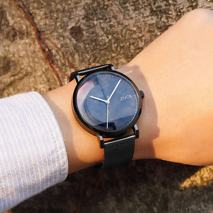 ZIVOK Luxury Quartz Men's Watch Waterproof Sport Wristwatches Big Dial Business Male Watches Clock Montre Homme