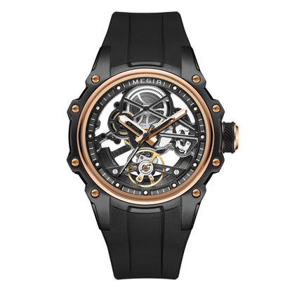 MEGIR Fashion Men's Full Automatic Watches Hollow Out Luminous Sports Mechanical Watch Waterproof Wristwatches Reloj Hombre 2243