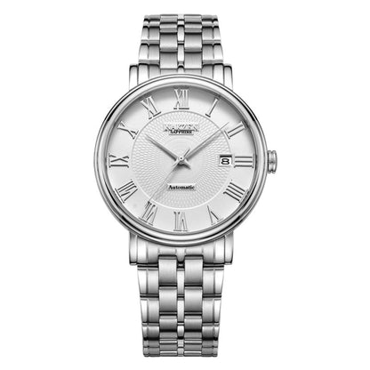 NAKZEN Men Classic Automatic Mechanical Watches Brand Luxury Man Stainless Steel Wristwatch Clock Relogio Masculino Miyota 9015 7002