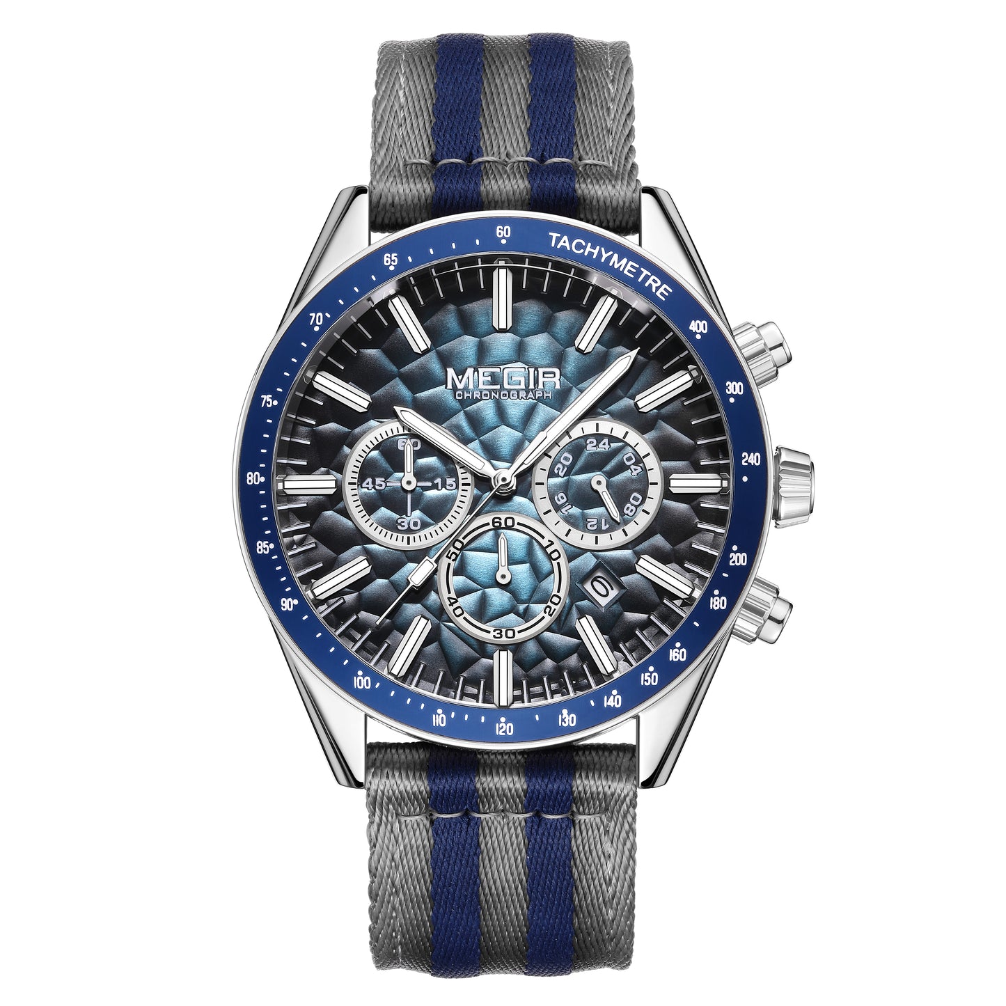 MEGIR Chronograph Tachymeter Watch 8121