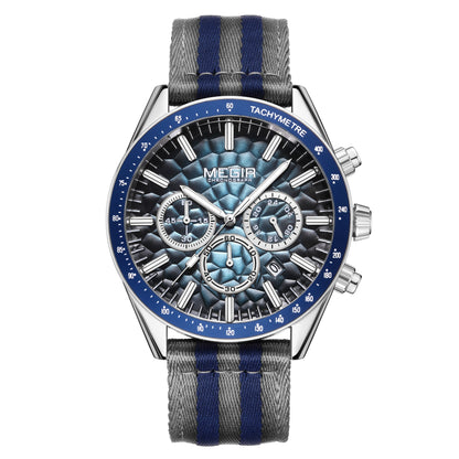 MEGIR Chronograph Tachymeter Watch 8121