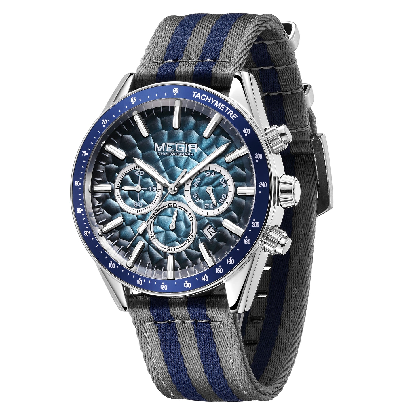 MEGIR Chronograph Tachymeter Watch 8121