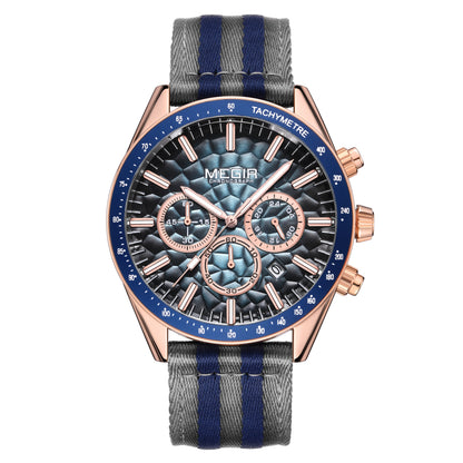 MEGIR Chronograph Tachymeter Watch 8121