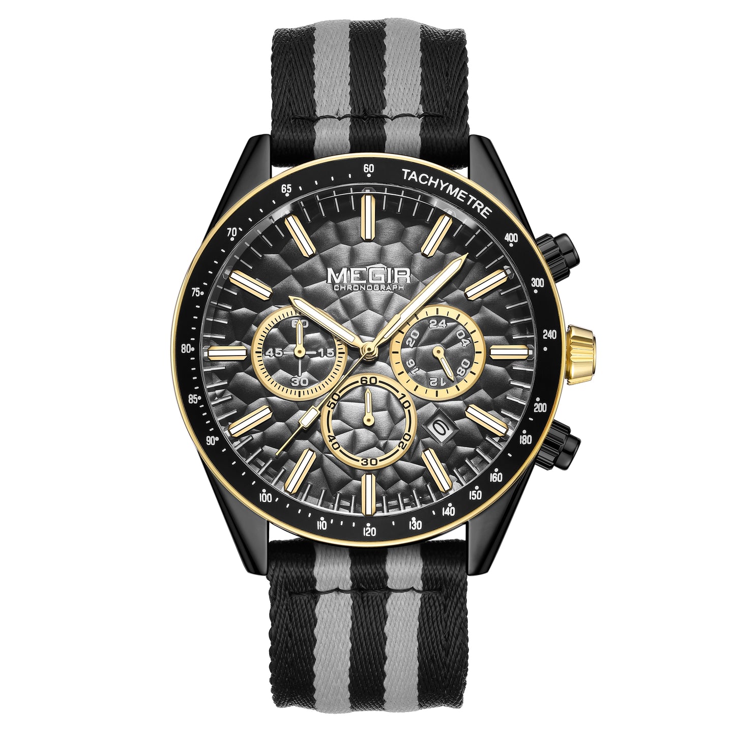 MEGIR Chronograph Tachymeter Watch 8121