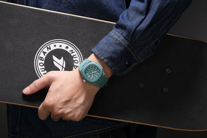 MEGIR 43MM Irregular Dial Men Watches Quartz Waterproof Sport Casual Wristwatch Clock Date Gifts for Man Reloj Hombre 8119