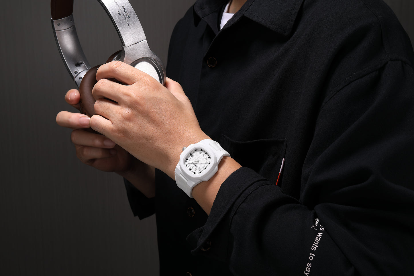 MEGIR 43MM Irregular Dial Men Watches Quartz Waterproof Sport Casual Wristwatch Clock Date Gifts for Man Reloj Hombre 8119