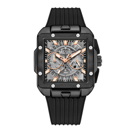 MEGIR Fashion Men's Quartz Military Watches Luxury Large Dial Chronograph Luminous Calendar Sport Wristwatches Relogio Masculino 2228