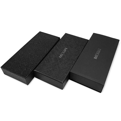 Megir Slim Black Watch Box